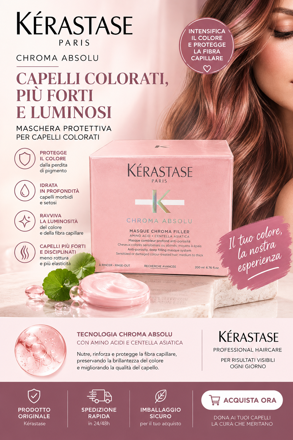 Kérastase Chroma Absolu – Masque Chroma Filler
