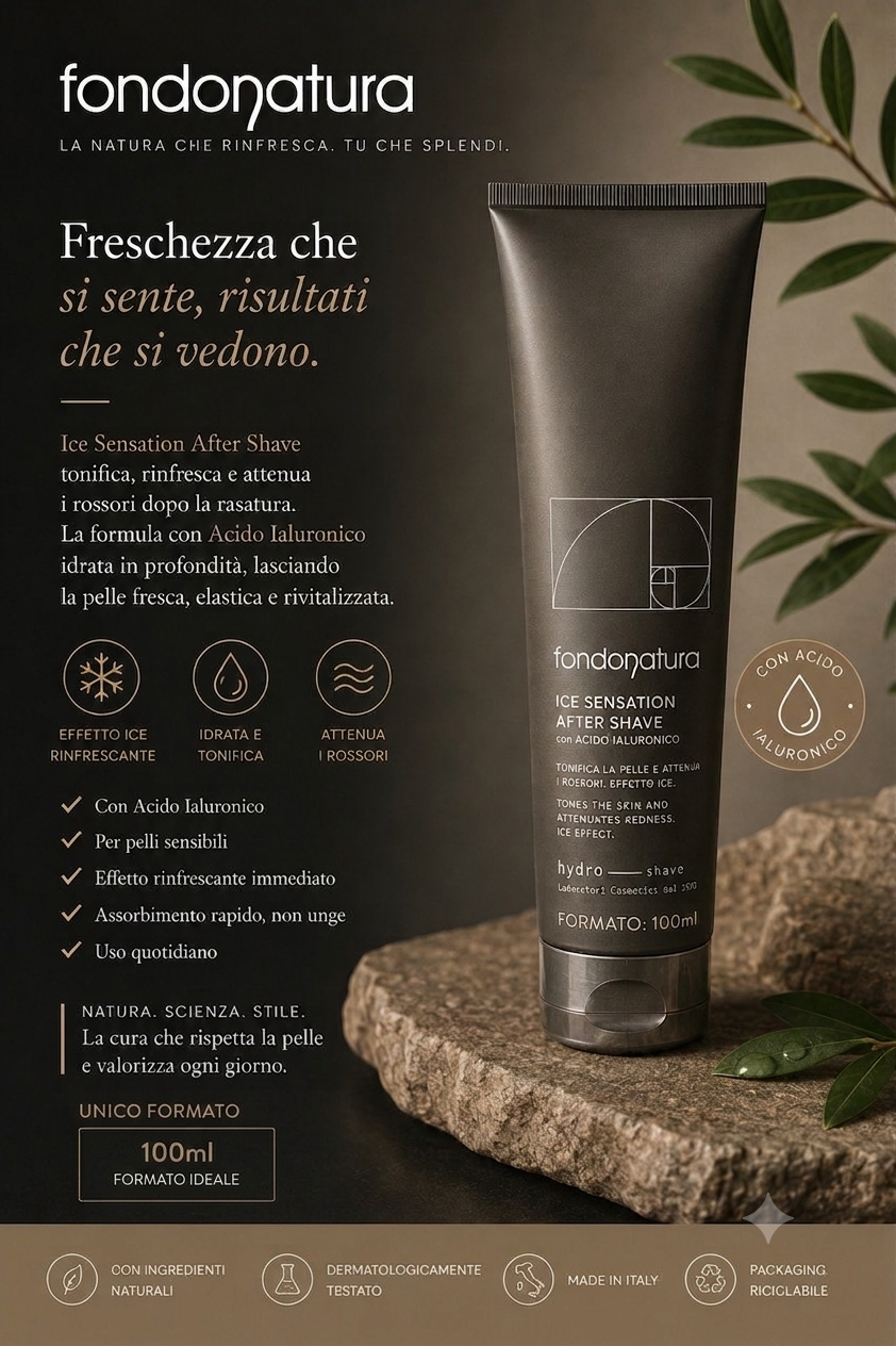 Fondonatura – Ice Sensation After Shave