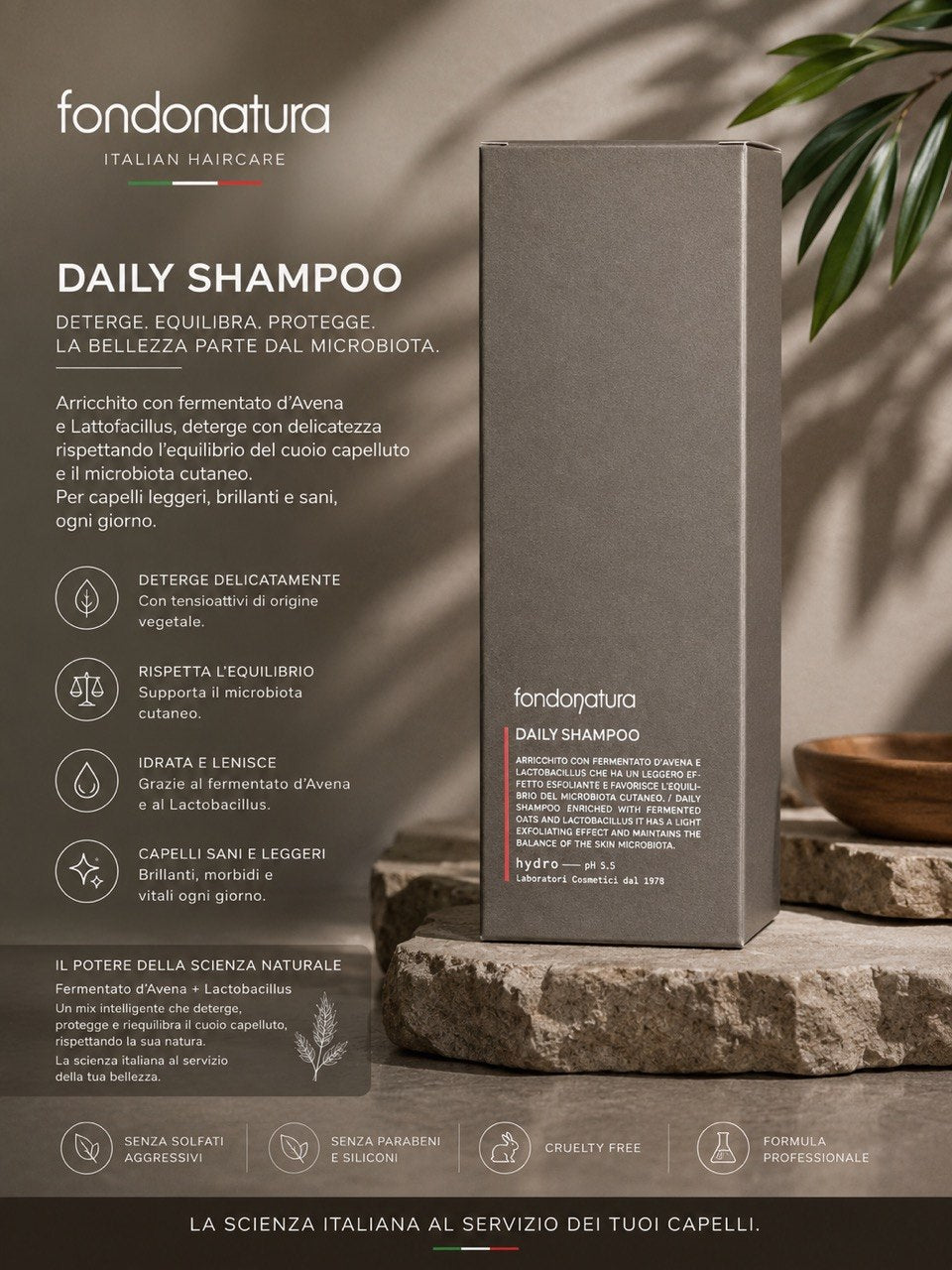 Fondonatura Daily Shampoo