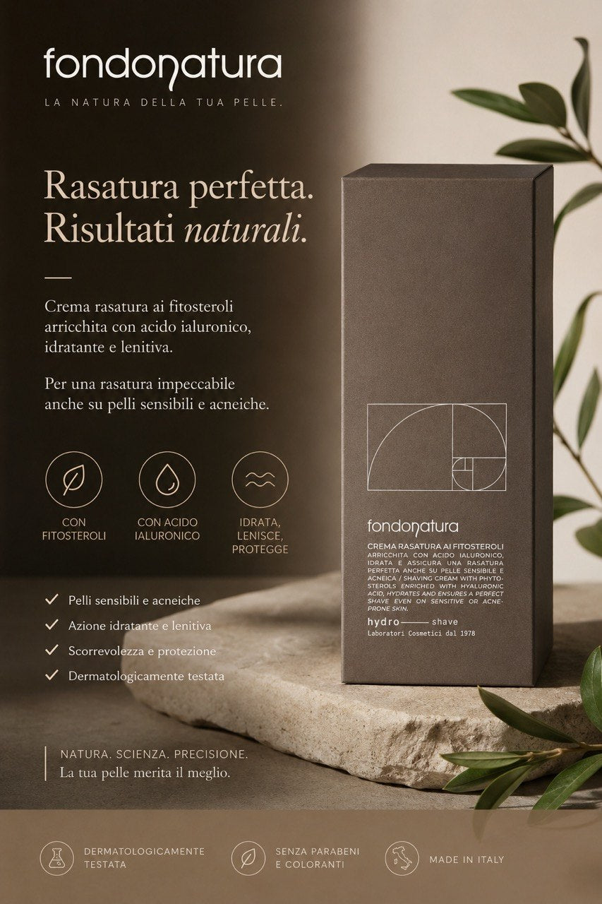 Fondonatura Crema Rasatura ai Fitosteroli